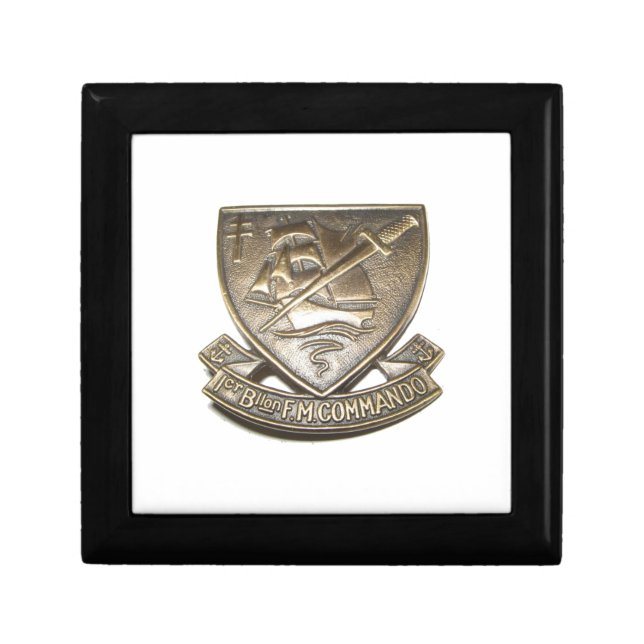 Commando Kieffer - Badge 1 BFMC Jewelry Box (Front)