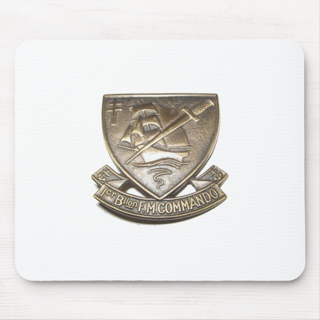 Commando Kieffer - Badge 1 BFMC Mouse Pad (Front)