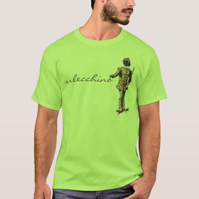 Commedia dell'Arte Arlecchino T-shirt (Front)