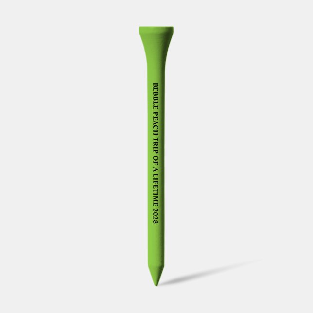 Commemorate Golf Trip Vacation  Golf Tees (Side)