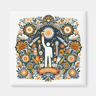 commemorating National Energy Conservation Day Magnet