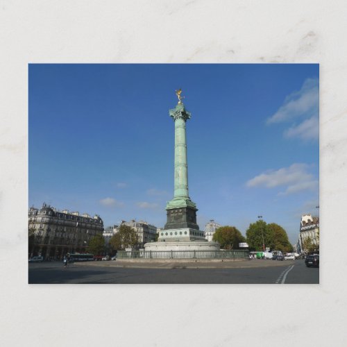 Commemorating  Storming the Bastille 1900 Paris Postcard