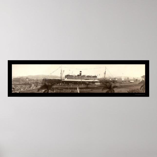 Commemoration Panama Photo 1939 Poster (Front)