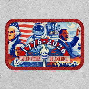 Commemorative 1776-2026 USA Semiquincentennial Patch