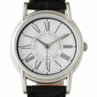 Commemorative Birthday Celebration Personalised Watch