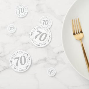 Commemorative Birthday Celebration Personalized Confetti