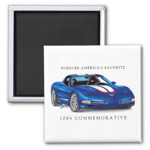 Commemorative Car Art Magnet