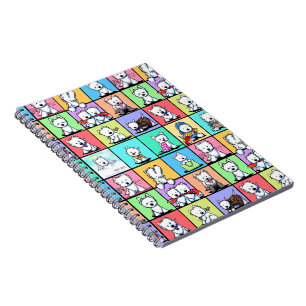 Commemorative KiniArt Westie Spiral Photo Notebook