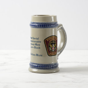 Commemorative Name Date Keepsake Stein Mug