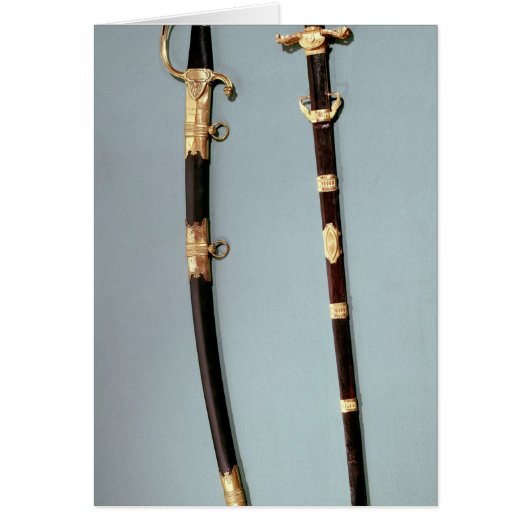 Commemorative sword given by Napoleon Bonaparte (Front)