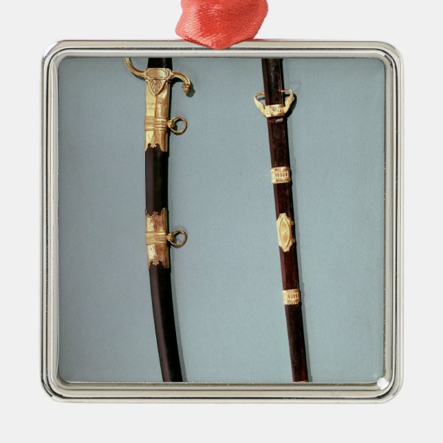 Commemorative sword given by Napoleon Bonaparte Metal Ornament (Front)