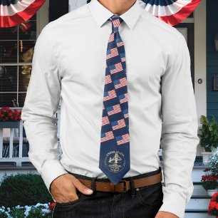 Commemorative USA 250th Anniversary  Neck Tie
