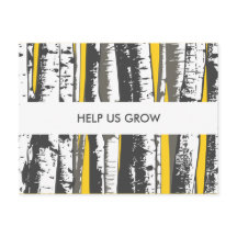 comment card aspen trees