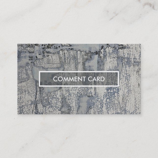 comment card crispy texture (Front)