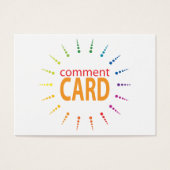 comment card rainbowBurst (Front)
