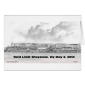 Commerative Gift Card of #4014 Big Boy (Front Horizontal)