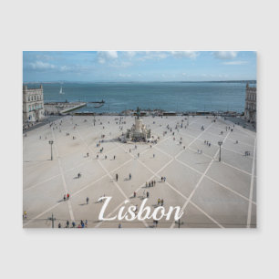 Commerce Square from above in Lisbon, Portugal
