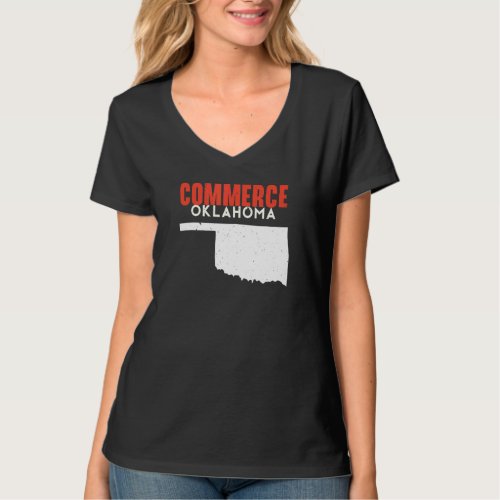 Commerce USA State America Travel Oklahoman T_Shirt