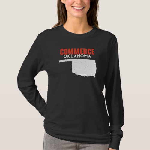 Commerce USA State America Travel Oklahoman T_Shirt