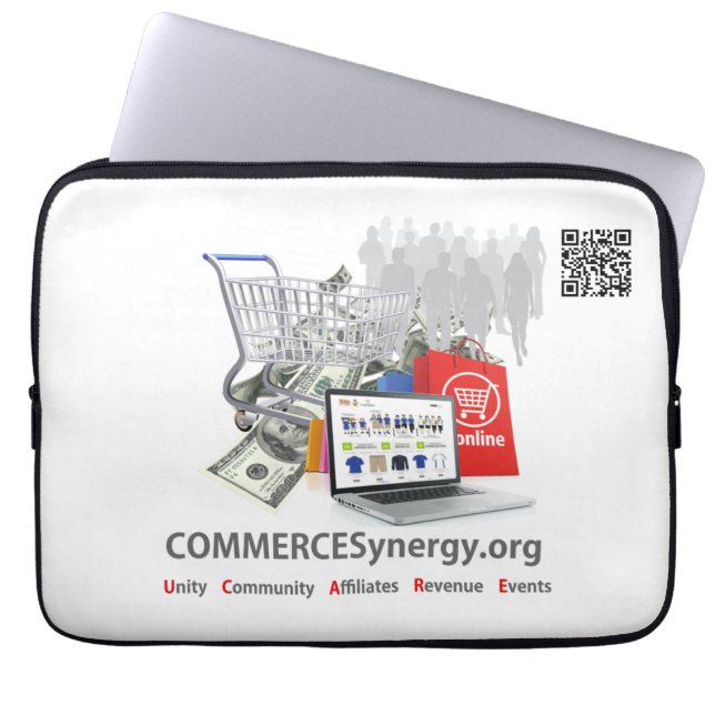 COMMERCESynergy - Laptop Sleeve 13" (Front)