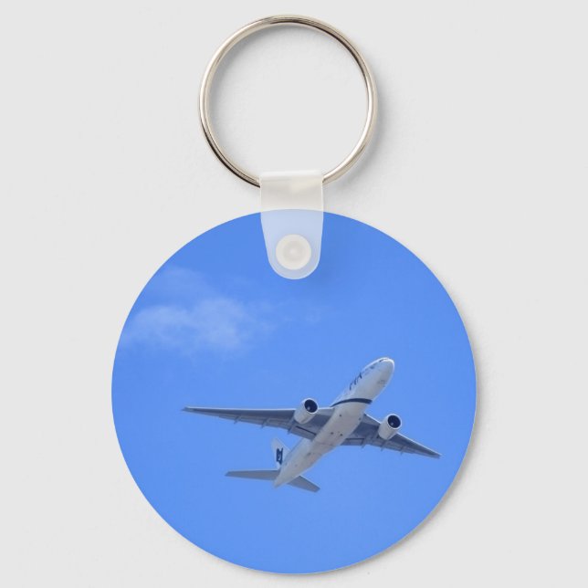 Commercial Airliner Keychain (Front)