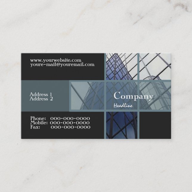 Commercial Business Card (Front)