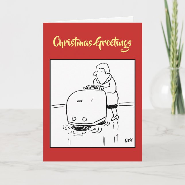 Commercial Cleaning Christmas Card (Front)