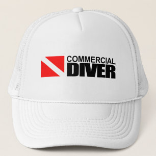 Commercial Diver Trucker Hat