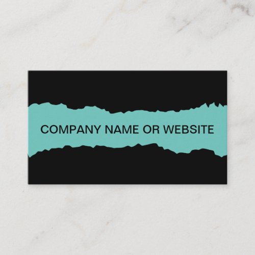 Commercial Excavation Services Business Card