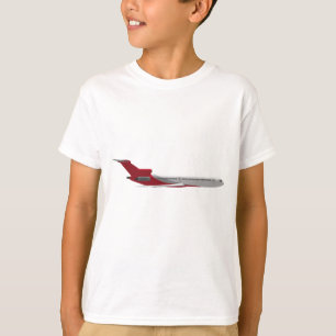 Commercial Jet Airplane: 3D Model: T-Shirt