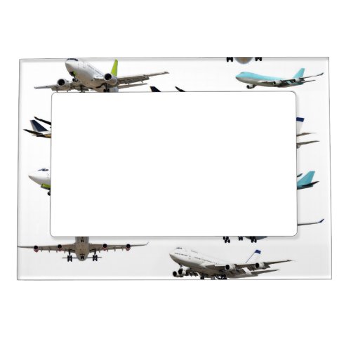 Commercial Jet Variety Pattern Magnetic Picture Frame