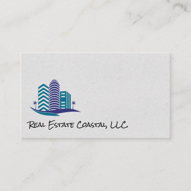 Commercial Properties | Coastal Graphics Business Card (Front)