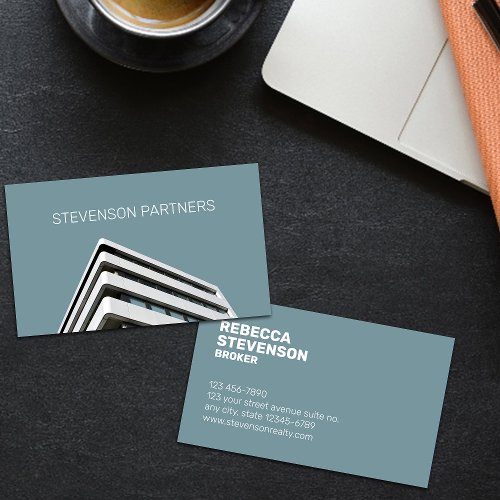 Commercial Real Estate Company Business Card