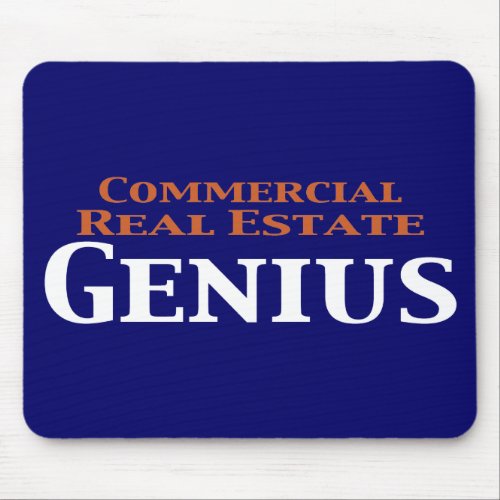 Commercial Real Estate Genius Gifts Mouse Pad