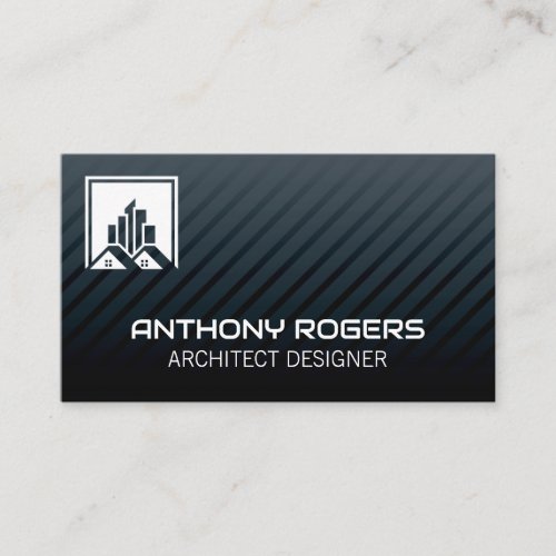 Commercial Residential Properties Logo Business Card