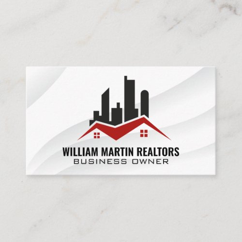 Commercial Residential Real Estate Logo Business Card