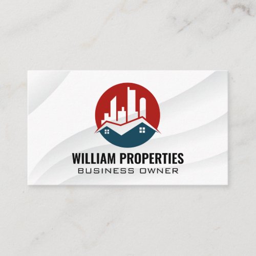 Commercial Residential Real Estate  Property Business Card