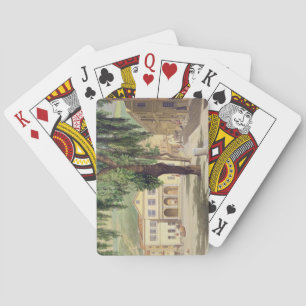 Commercial Square, the Commercial Library and the Poker Cards