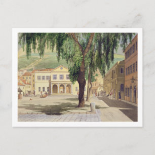 Commercial Square, the Commercial Library and the Postcard
