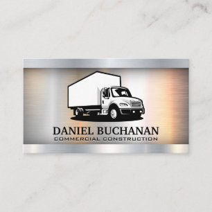 Commercial Truck Driver Transport Business Card