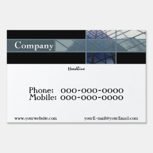 Commercial Yard Sign