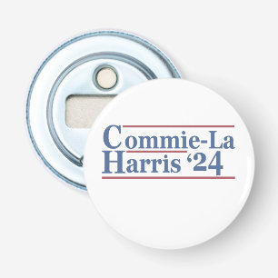 Commie-La Harris 2024 Funny Anti Kamala Harris Bottle Opener