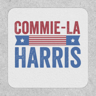 Commie-La Harris 2024 Funny Anti Kamala Harris Patch