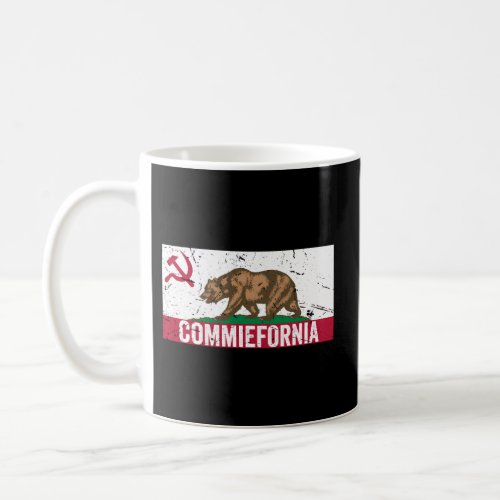 Commiefornia Anti Marxist Communist California Fla Coffee Mug