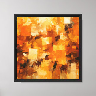 Commingled Squares Canvas Print