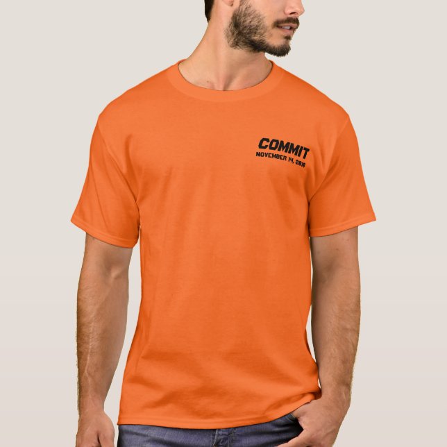 COMMIT, November 14, 2010 T-Shirt (Front)