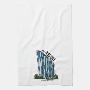 Commit To Be Fit ASCENT t-shirt Kitchen Towel