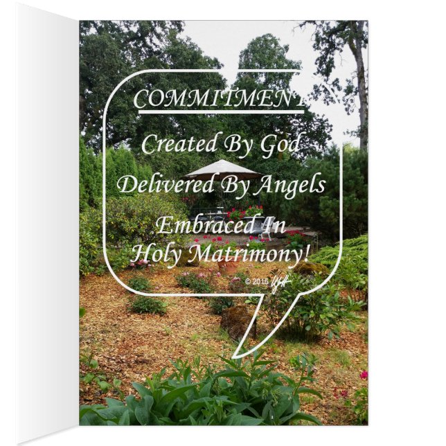 Commitment Created/Delivered/Embraced Garden View Cards (Inside (Right))