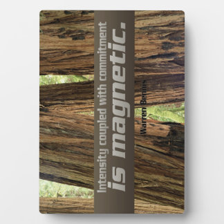 Commitment Inspirational Photo Plaque