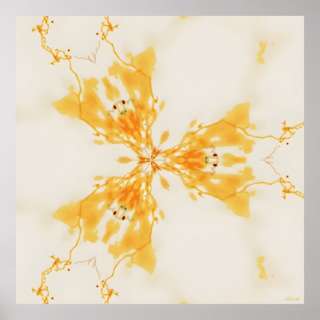 Committed to an Abstract Past Poster (Front)